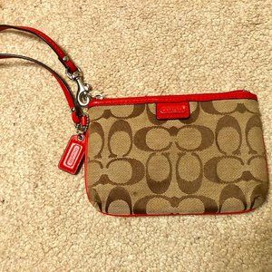 Coach Wristlet
